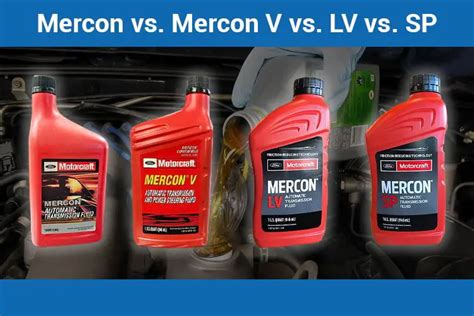 mercon lv vs v.